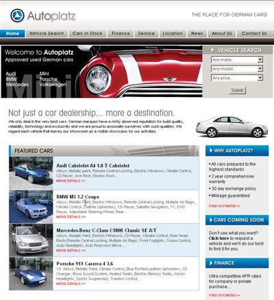 Car dealership system interface