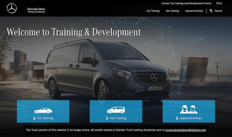 Apprenticeship Applications Portal interface