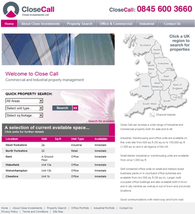 Real estate agency interface