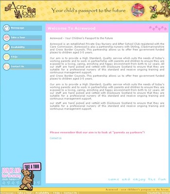 Nursery website
