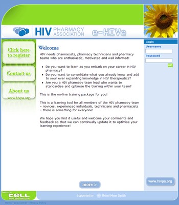 Pharmacy corporate website