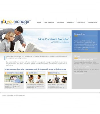 Corporate website