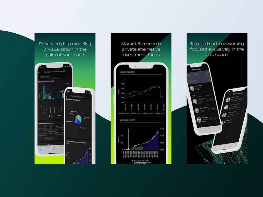 Investment search & portfolio iOS application