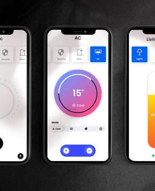 Smart Home control center ios application